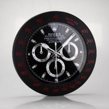 Rolex Daytona Reloj De Pared Con PVD Case Dial Negro