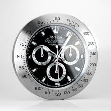 Rolex Daytona Reloj De Pared Con Dial Negro