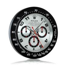 Rolex Oyster Daytona Reloj Perpetuo Wall PVD Caja Con Esfera Plateada