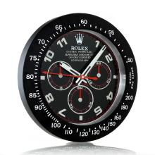 Rolex Oyster Daytona Reloj Perpetuo Wall PVD Caja Con Dial Negro