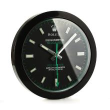 Rolex Milgauss Reloj De Pared Completa Con PVD Negro Marcadores Del Palillo Dial-Blanco