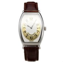 Patek Philippe Gondolo White Dial with Leather Strap-Lady Size-2