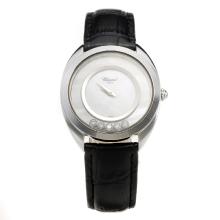 Chopard Happy Sport with MOP Dial-Leather Strap