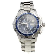 Tag Heuer Aquaracer Working Chronograph with Blue Dial S/S