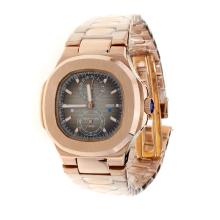 Patek Philippe Nautilus Automatic Full Rose Gold with Gray Dial