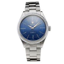 Rolex Cellini Automatic with Blue Dial S/S-2