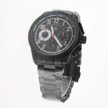 Tag Heuer Carrera CAL. HEUER 01 Working Chronograph Full PVD with Black Dial
