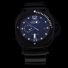 Panerai Lumior Submersible Automatic PVD Case with Black Dial-Rubber Strap-1