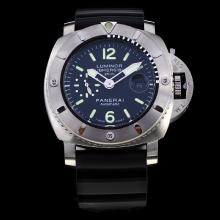 Panerai Luminor Submersible Automatic with Black Dial-Rubber Strap