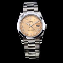 Rolex Datejust Automatic Roman Markers with Champagne Dial S/S